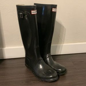 Black Hunter Boots